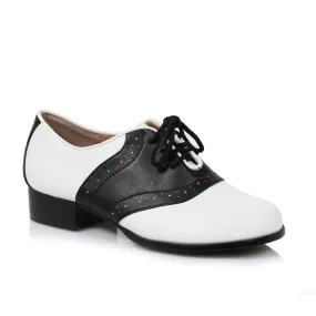 105-SADDLE 1" Heel Women Saddle Shoe.
