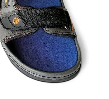 Cambrian Men's Mariner Walking Sandals- Black/ Orange