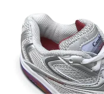 Cambrian Women's Genesis Walking Shoes- Silver/ Raspberry