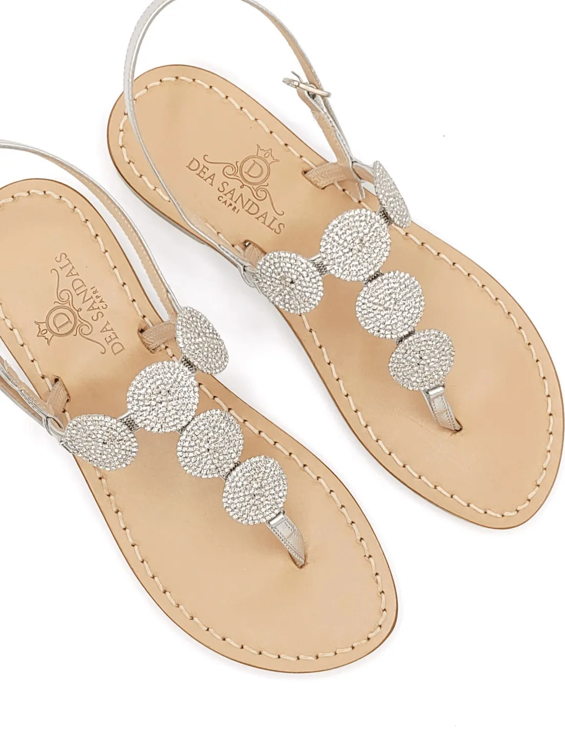 CAPRI LIGHTHOUSES SILVER SANDALS (DS965CS)