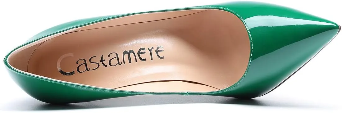 Castamere Women's High Heels Slip-On Pumps Pointy-Toe Elegant Stilettos Wedding Party Sexy Heel Shoes 12CM Heels Pump