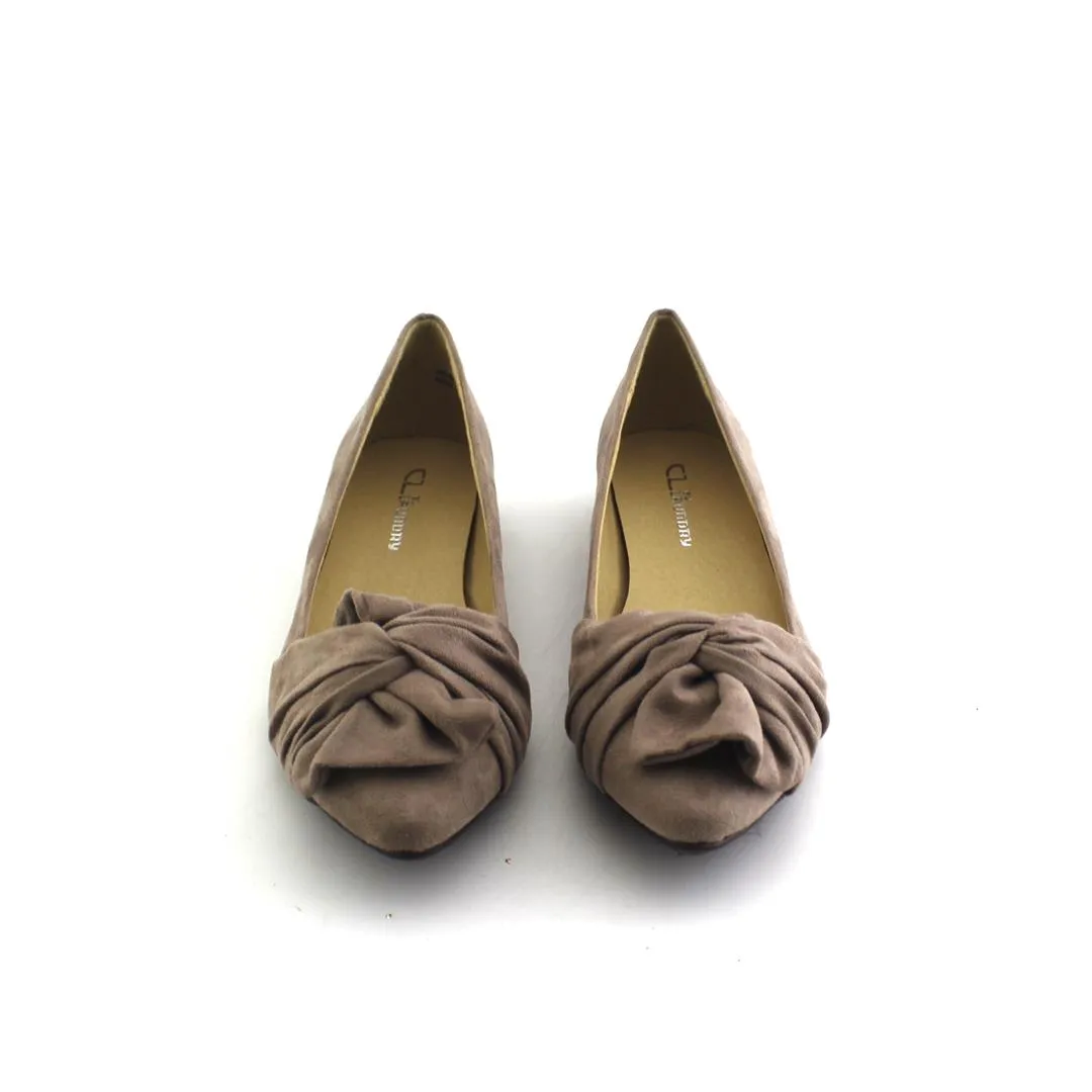 CHINESE LAUNDRY SUEDE PEBBLE TAUPE