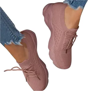 Comfortable Orthopedic Shoes for Women, Casual Sports Women Wide Width Breathable Walking Comfortable Slip on Sneakers, Non Slip Lightweight Shoes Arch Support Sneakers