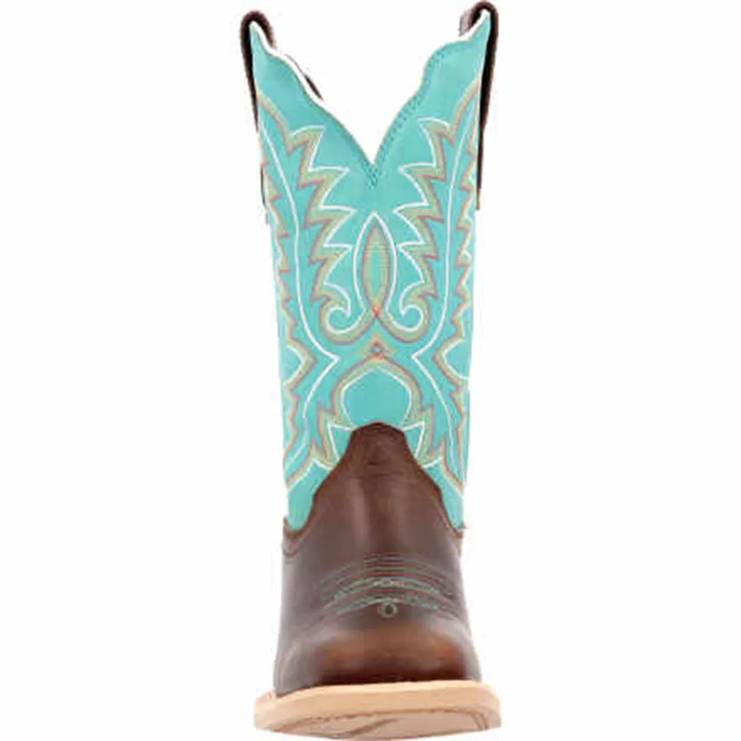 Durango Women's Brown & Arctic Blue Lady Rebel Pro Boots