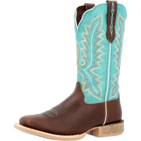 Durango Women's Brown & Arctic Blue Lady Rebel Pro Boots