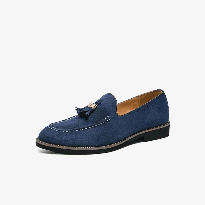 Elegant Suede Tassel Loafers