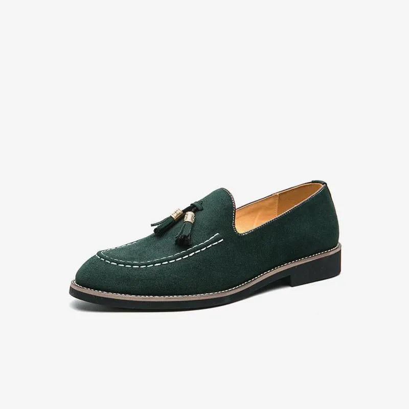 Elegant Suede Tassel Loafers