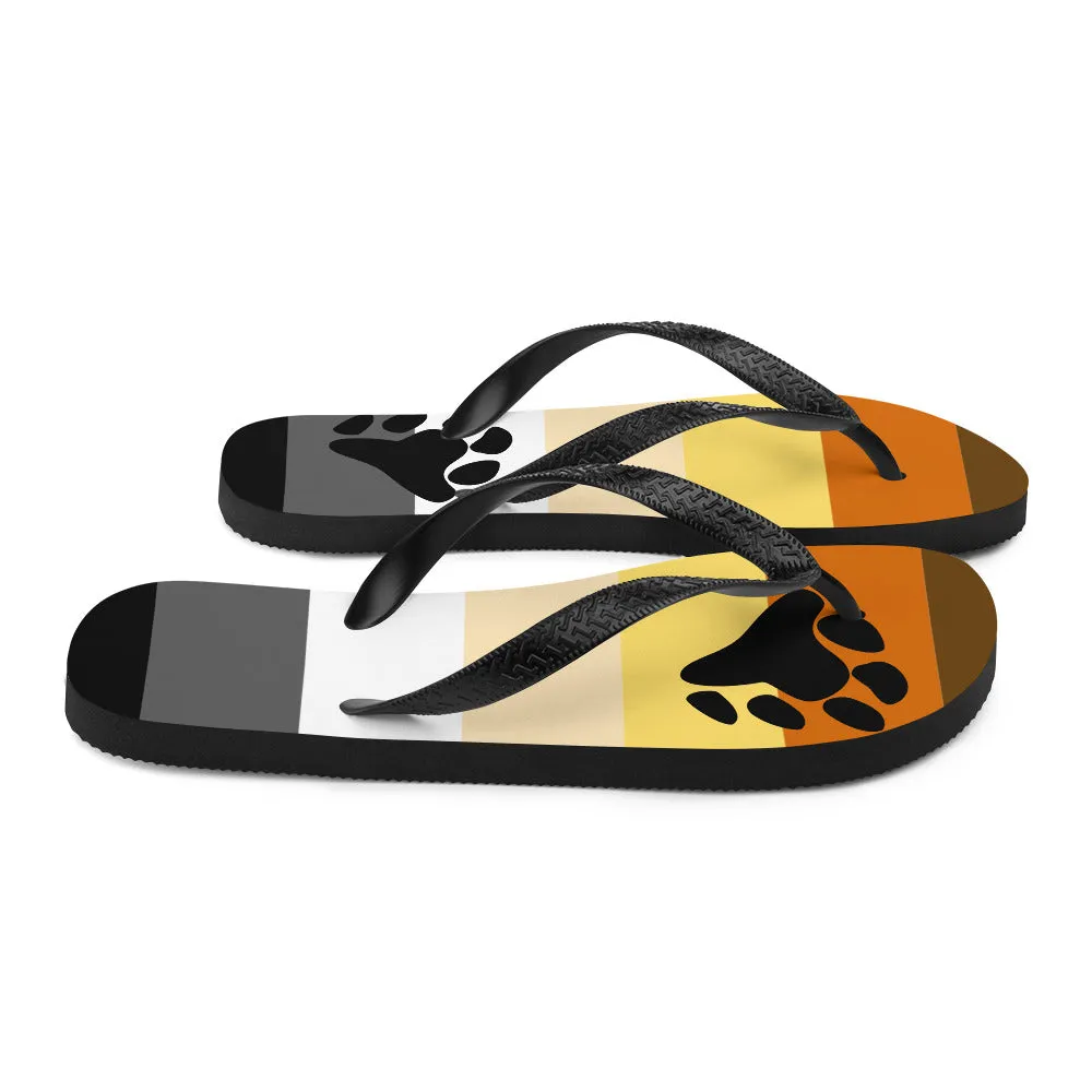 Gay Bear Pride Flip-Flops
