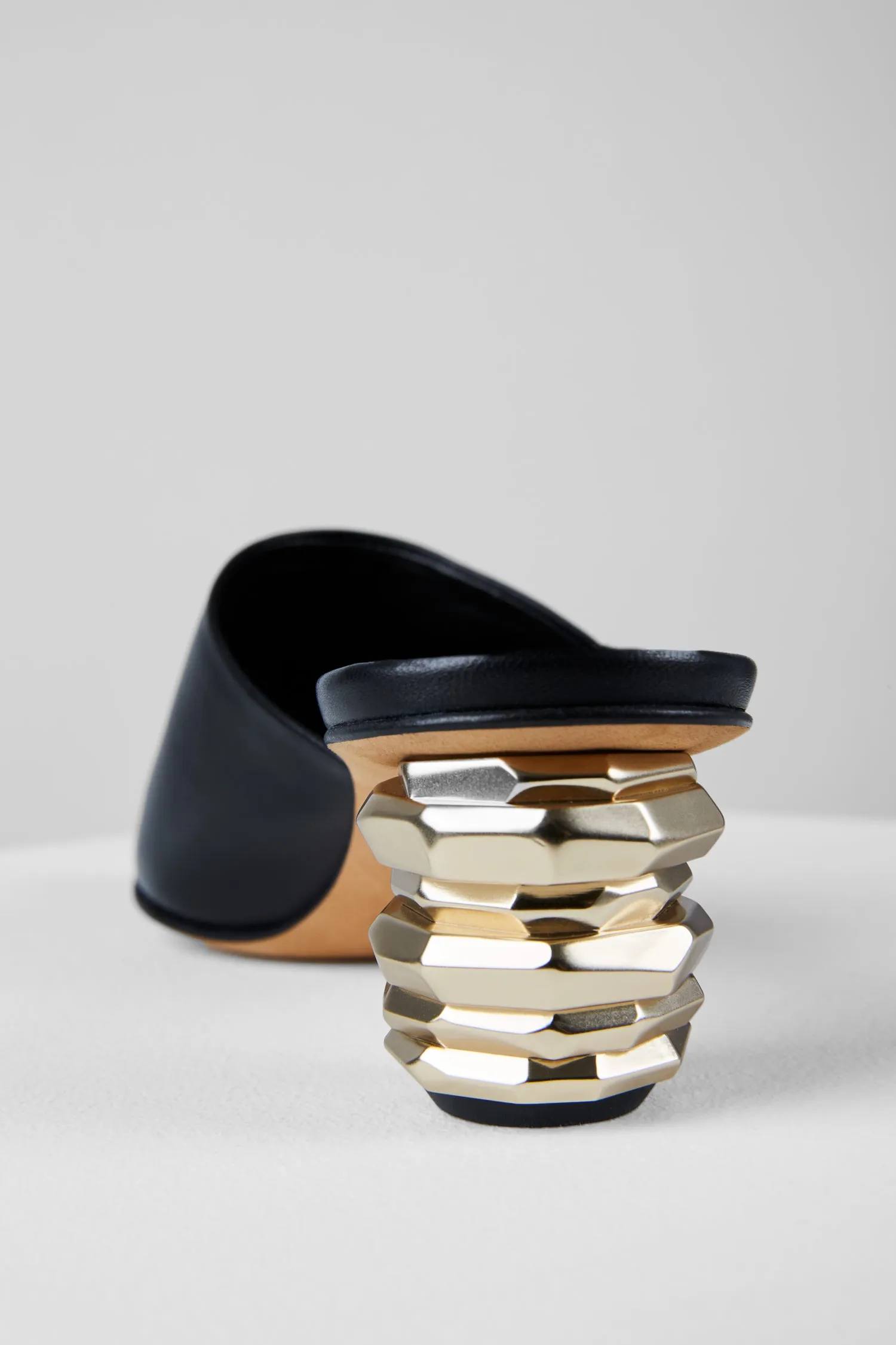 Gemma Mules in Nero