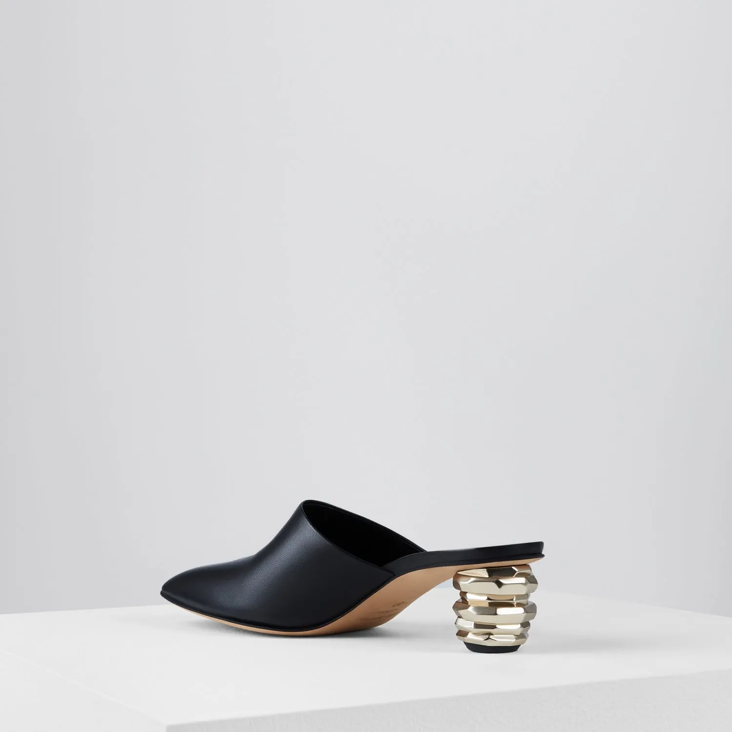 Gemma Mules in Nero