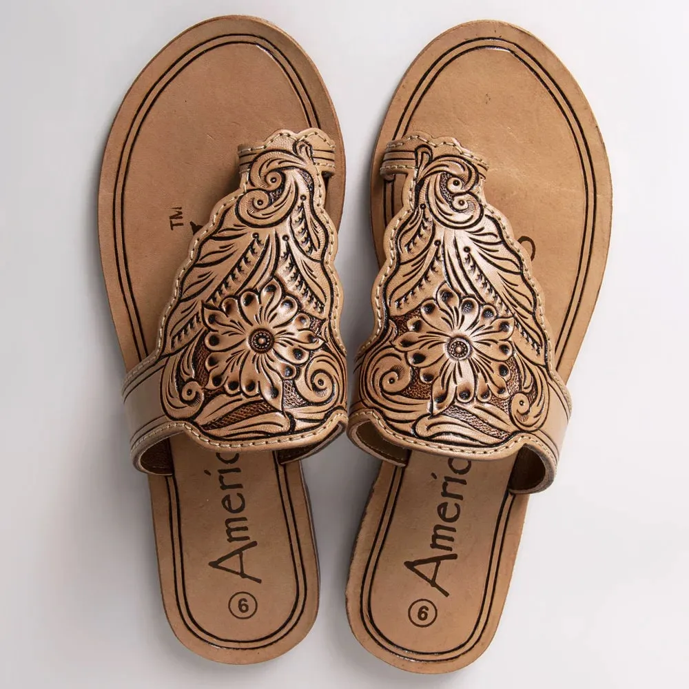 Good Day Western Leather Sandals