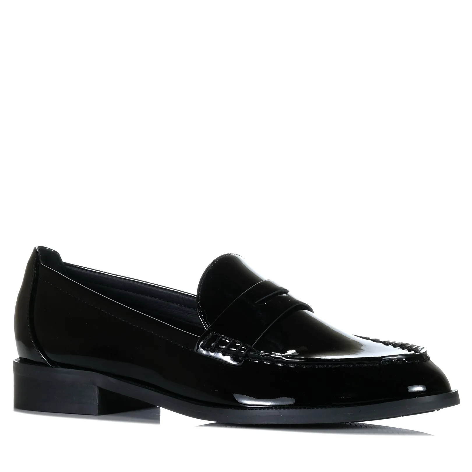 Hush Puppies Lucia Black Patent
