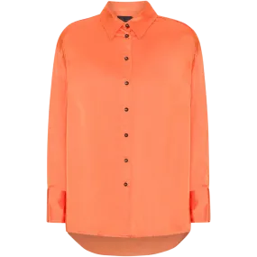 Jenka Shirt - Mandarin Red