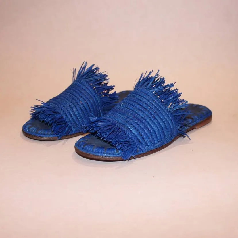 MARI Raphia Sandal