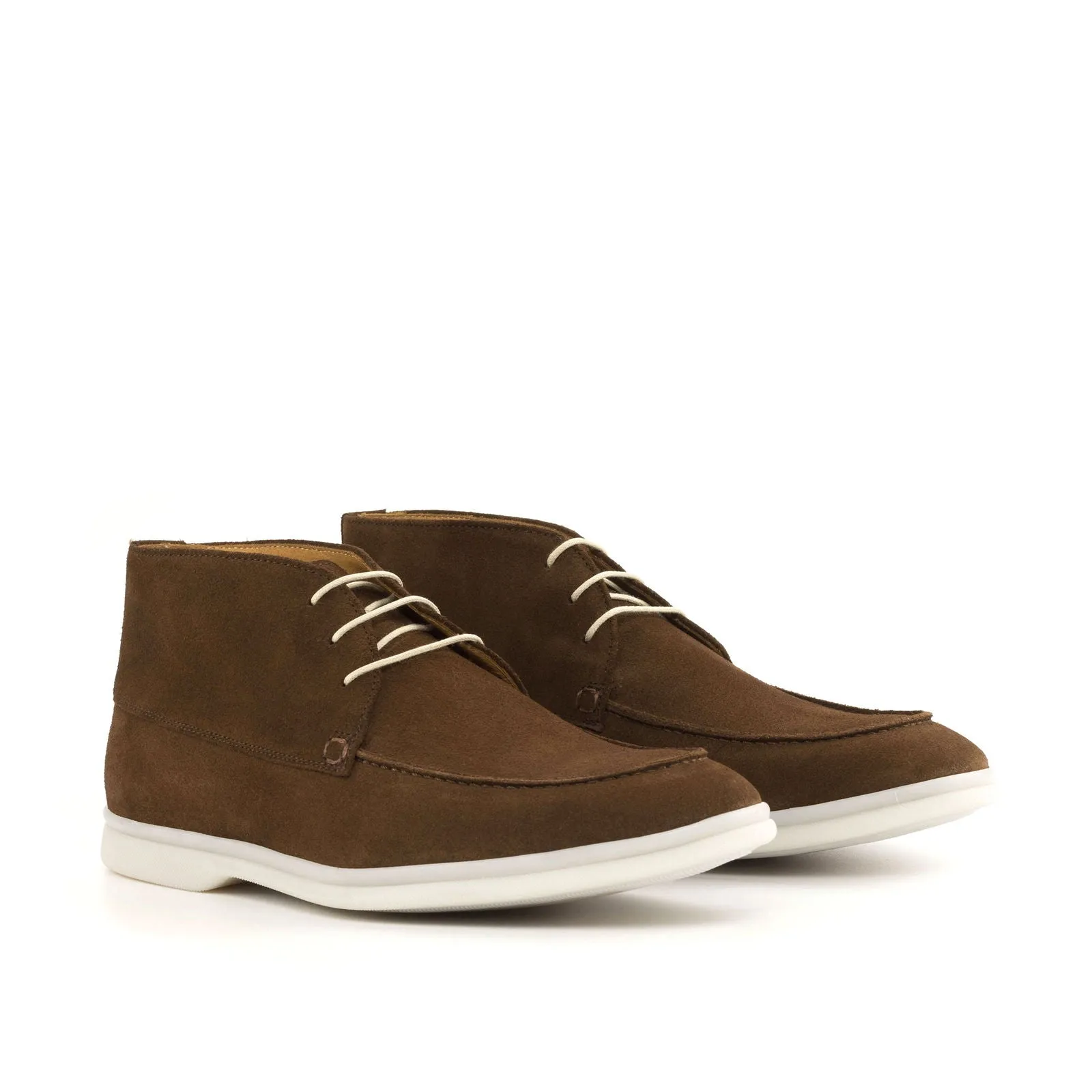 Men's Flex Sport Laced Leather Boots Brown 5897