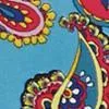 Paisley Tie-Waist Caftan Blouse