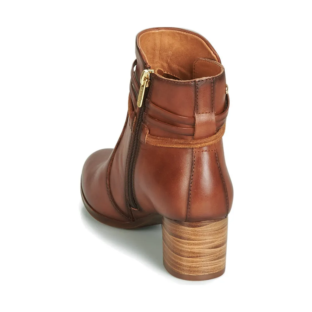 Pikolinos Calafat Leather Women's Heeled Boots