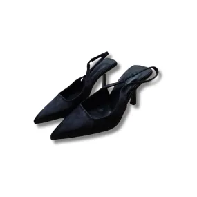 Pointed Toe Short Heel Sandals