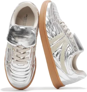 Project Cloud Womens Sneakers - Memory Foam Casual Shoes for Women Footwear Lace Up Women's Fashion Sneakers - Non-Slip Comfortable Trendy Shoes Womens (Madrid)