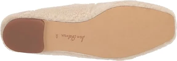 Sam Edelman Michaela Nature Mist Mary Jane Ankle Strap Squared Toe Flats