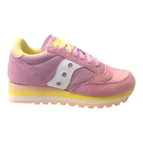 Saucony Original scarpa sneakers da donna Jazz Triple S60530-18 rosa giallo
