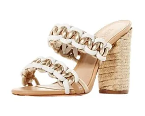 Schutz Juliet Light Nude Fashion Womens Pumps Fashion Slip On Open Toe Sandals