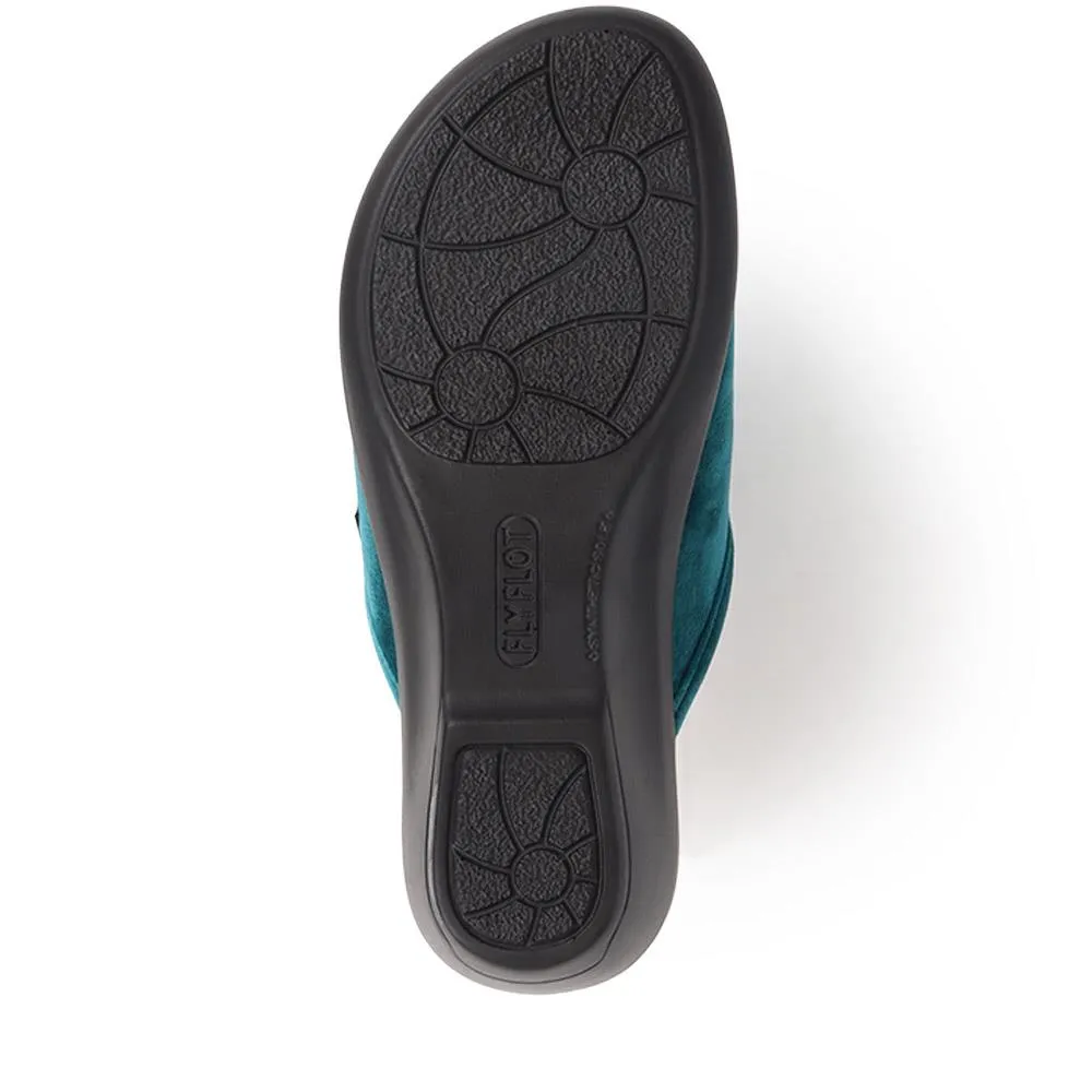 Shock Absorbing Slipper Mules  - FLY40019 / 325 636