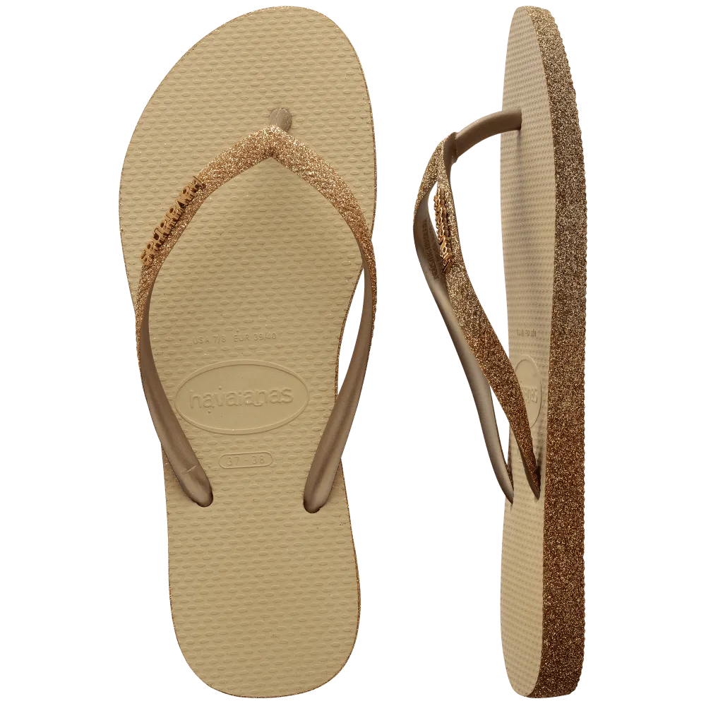 Slim Sparkle Me Flip Flops