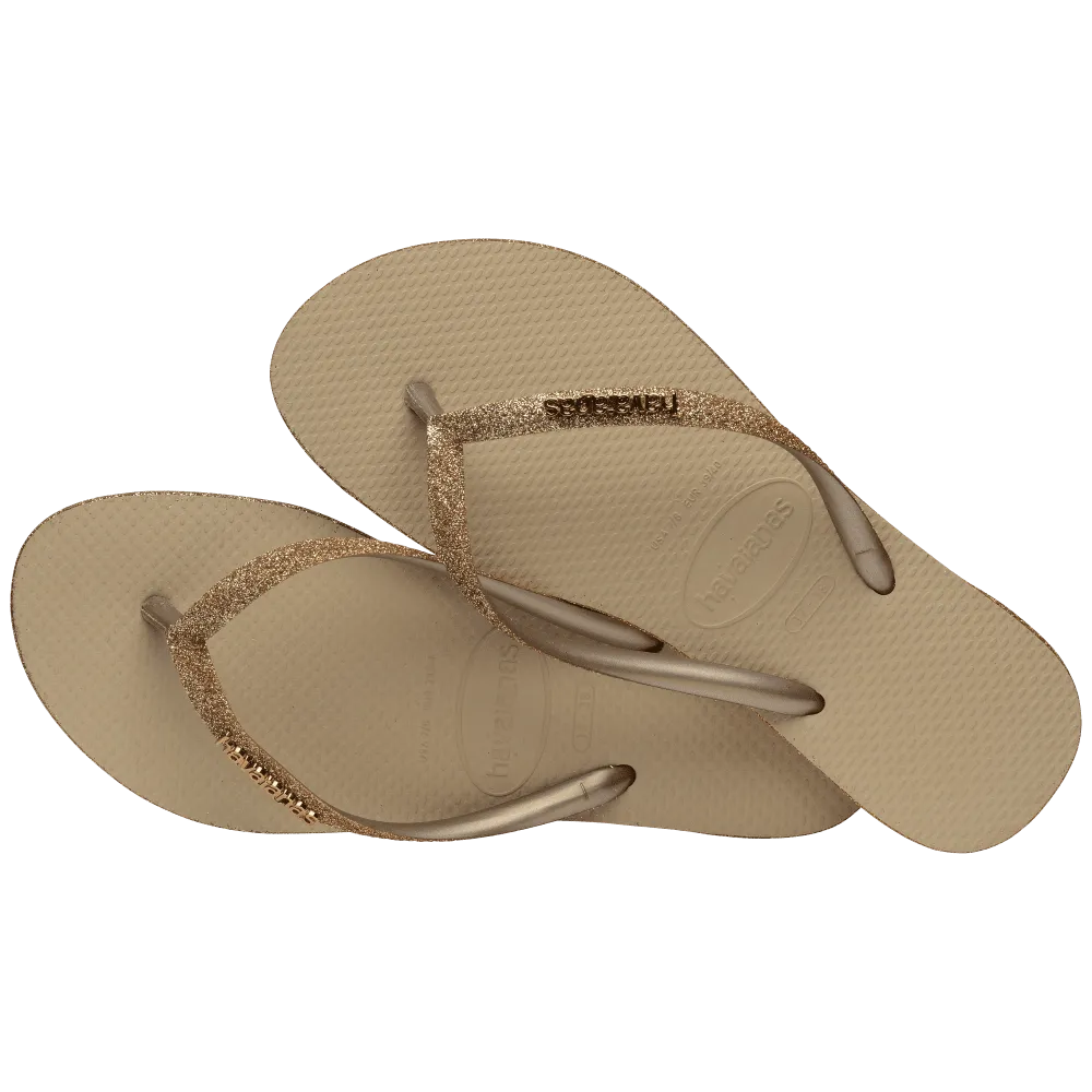 Slim Sparkle Me Flip Flops
