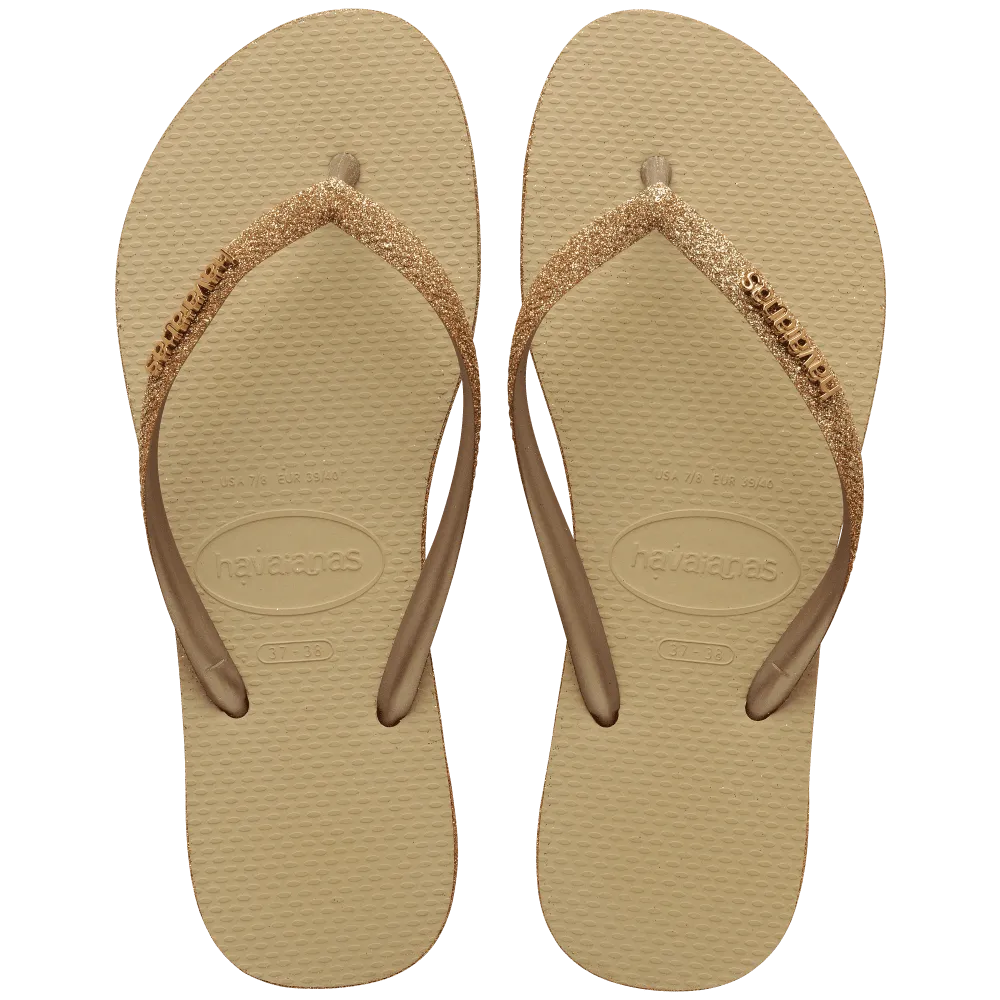 Slim Sparkle Me Flip Flops
