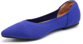 Touchmosees Women's Pointed-Toe Ballet Flats Classic Slip-On Breathable Dress Flats