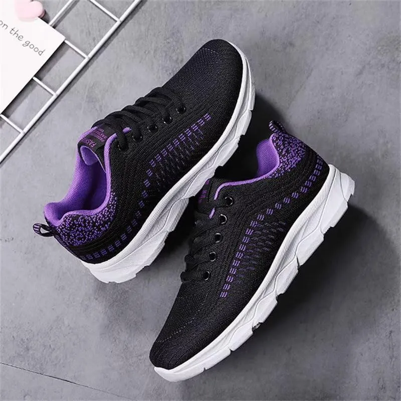 Women Fashion Breathable Casual Walking Sneakers for Running Sport