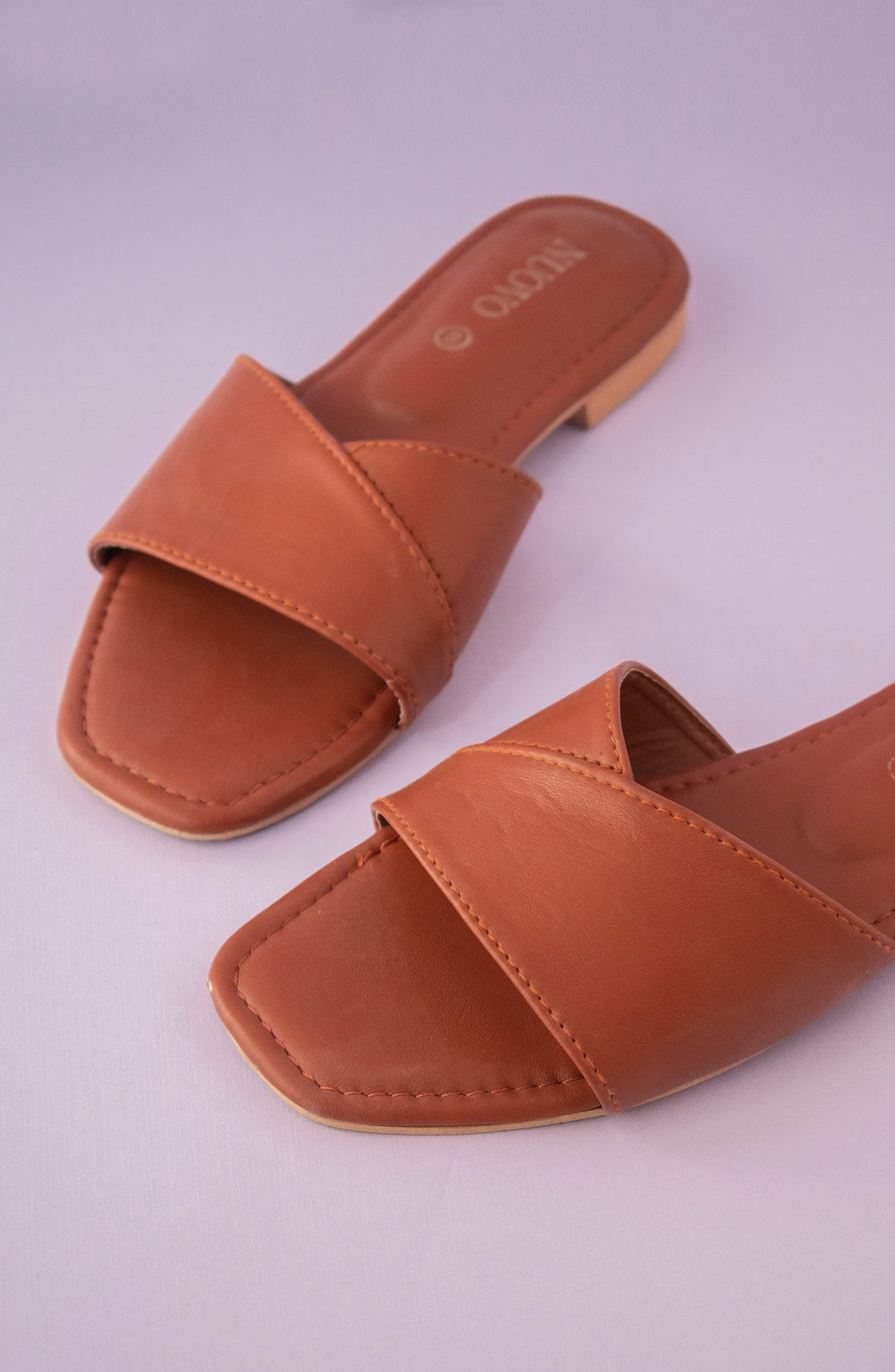 Women Slippers -  BROWN (ORFS-22-001 BROWN)