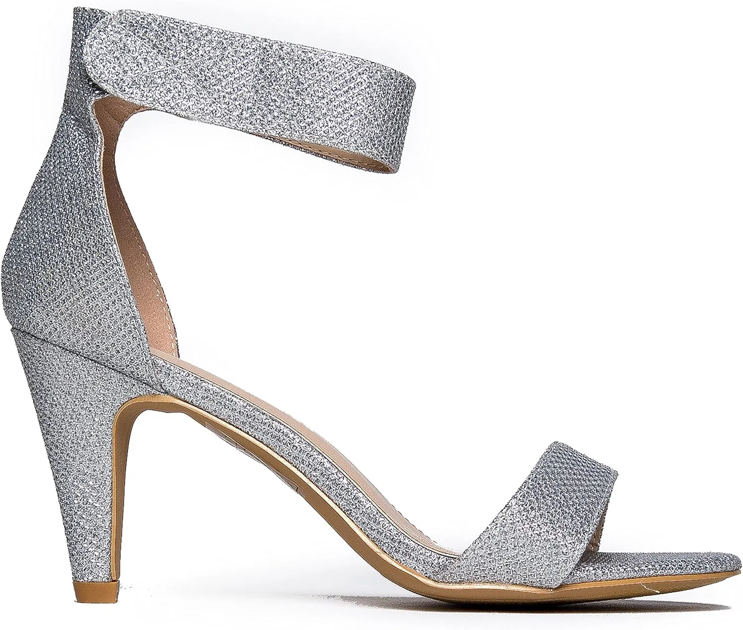 Womens Ankle Strap Open Peep Toe High Heels | Dress, Wedding, Party Heeled Sandals | Elegant, Comfortable & Strappy