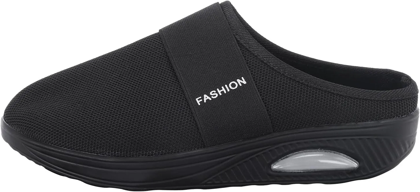 Women's Backless Slip on Mesh Sneakers Shoes Running Shoes for Men Casual Casual Shoes Fashion Sneakers 2025 Platform Tennis Shoe White Loafers