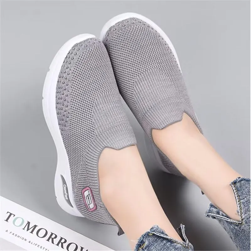 Women's Fashion Slip On Casual Walking Shoes for Sport Trekking Street