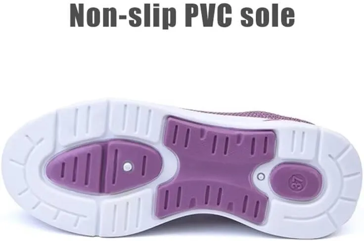 Women's Fashion Slip On Casual Walking Shoes for Sport Trekking Street