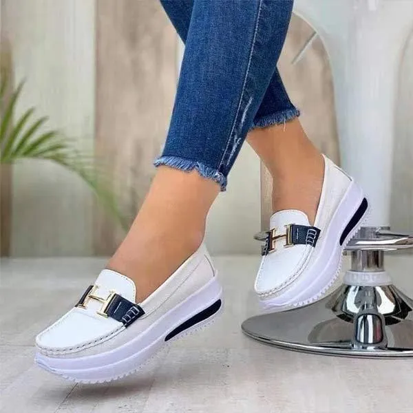 Women's Light And Comfortable Platform Sneakers 79491078C