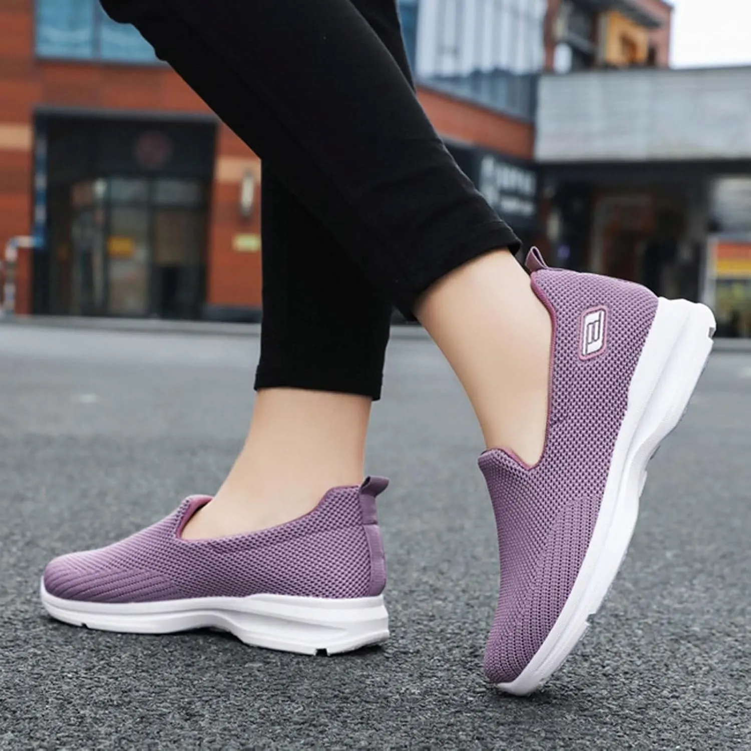 Women's Woven Orthopedic Breathable Soft Shoes Arch Support, Diabetes Foam Shoes Walking Anti-Skid Sports Shoes 2024 New Fall